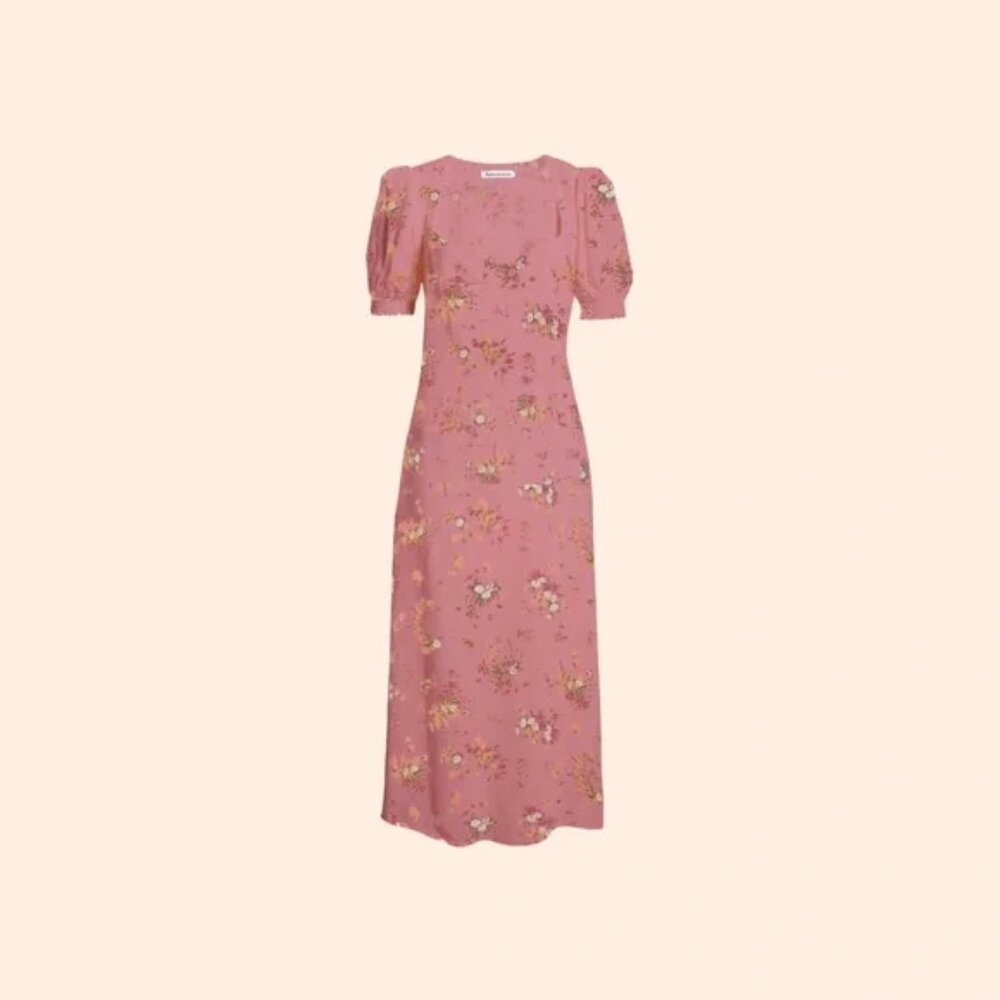 1HR SALE ⚡Reformation Luciana Dress (Rosato) - Picture 2 of 4